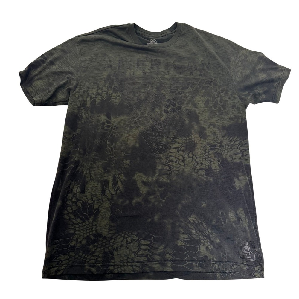 American Fighter T Shirt 3XL Distressed Graphic MMA Grunge  Affliction Style